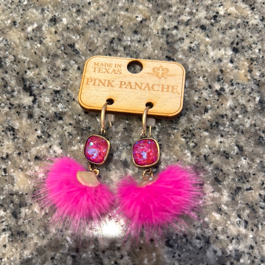 Pink Panache Brand Earrings